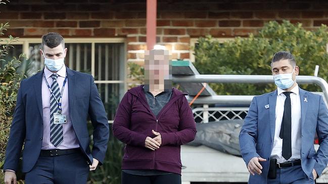 A Sydney schoolteacher was arrested on Thursday.