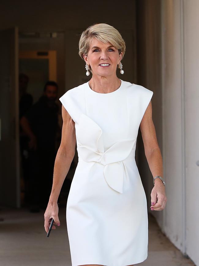 Julie Bishop resigned last week. Picture Kym Smith