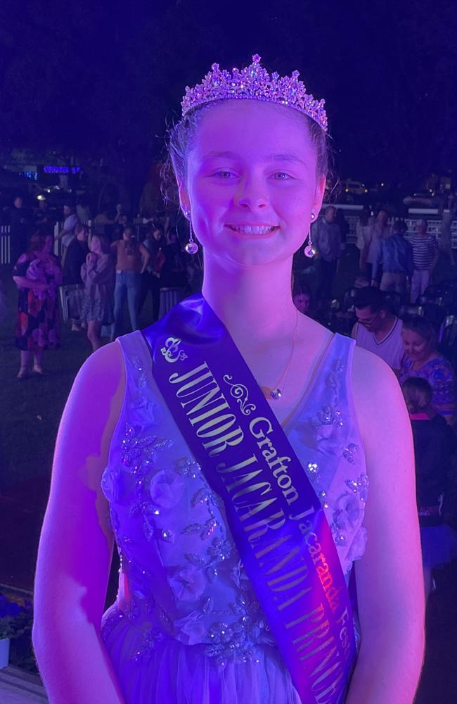 Ella Roach is the 2022 Grafton Junior Jacaranda Princess.