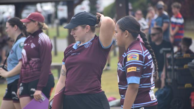 Faces of the CQ Capras under-17 and under-19 girls open trials at St Brendan's College, Yeppoon, on November 16, 2024.