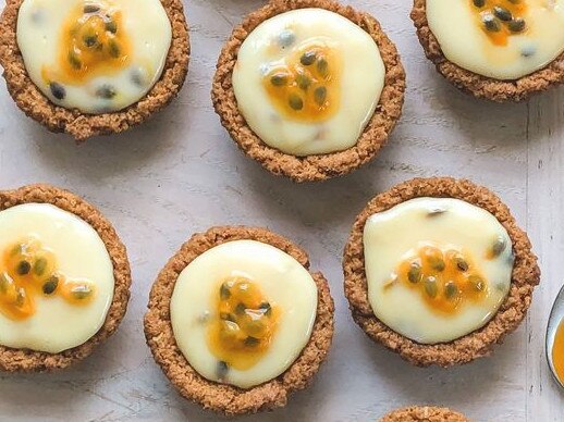 Top newsletter recipe 5: Mini passionfruit condensed milk tarts.