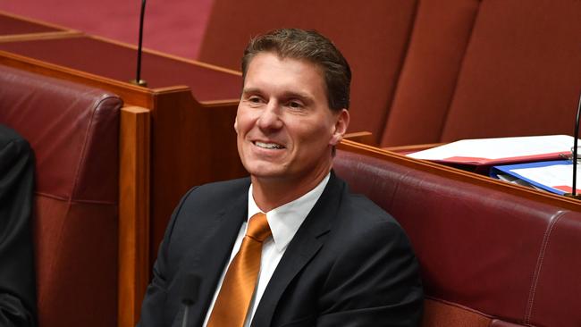 Australian Senator Cory Bernardi has announced his defection from the Liberal Party. Picture: AAP/Mick Tsikas