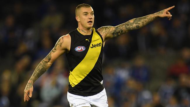 Dustin Martin of the Tigers.