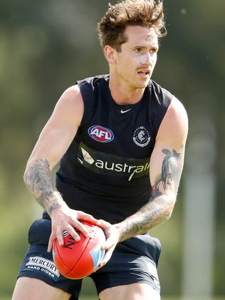 Former Port Adelaide defender Cam O’Shea is great value in defence for the Blues. Picture: Getty