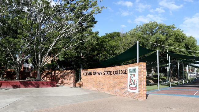 Kelvin Grove State College in Queensland’s biggest school. Picture: Steve Pohlner