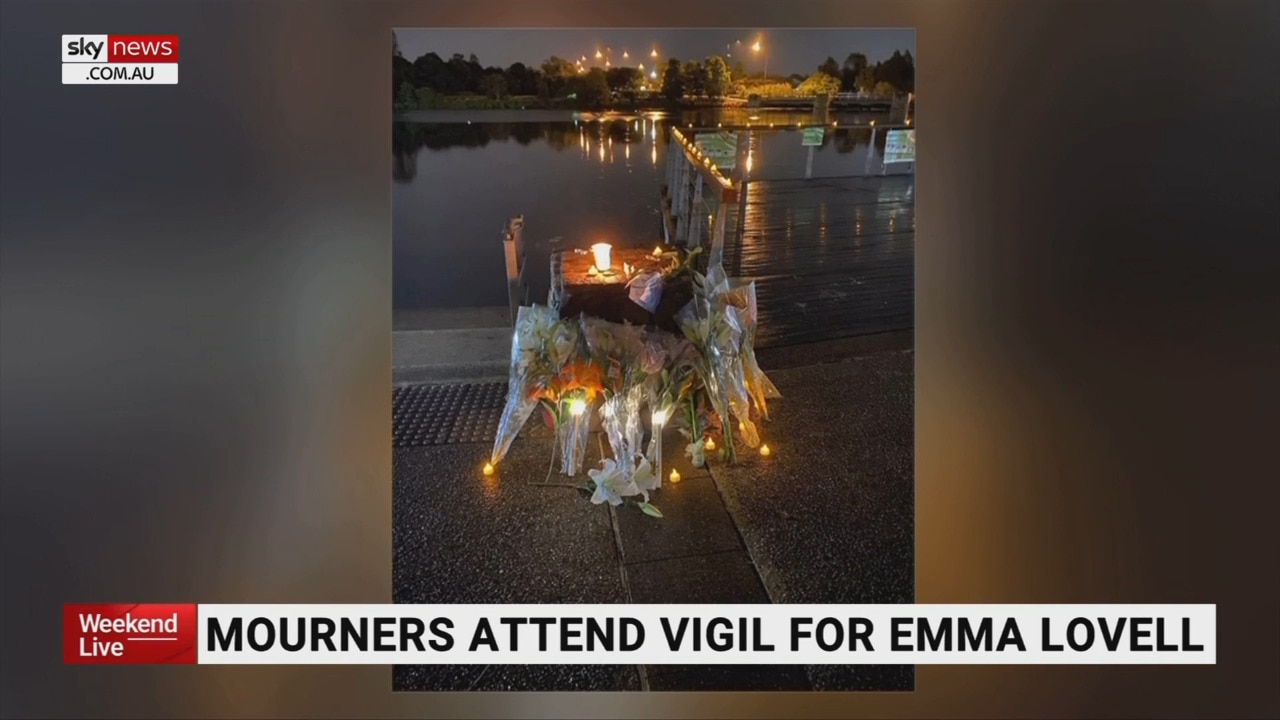 Mourners attend vigil for Emma Lovell