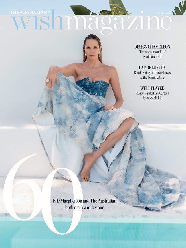 The March issue of WISH starring Elle Macpherson.