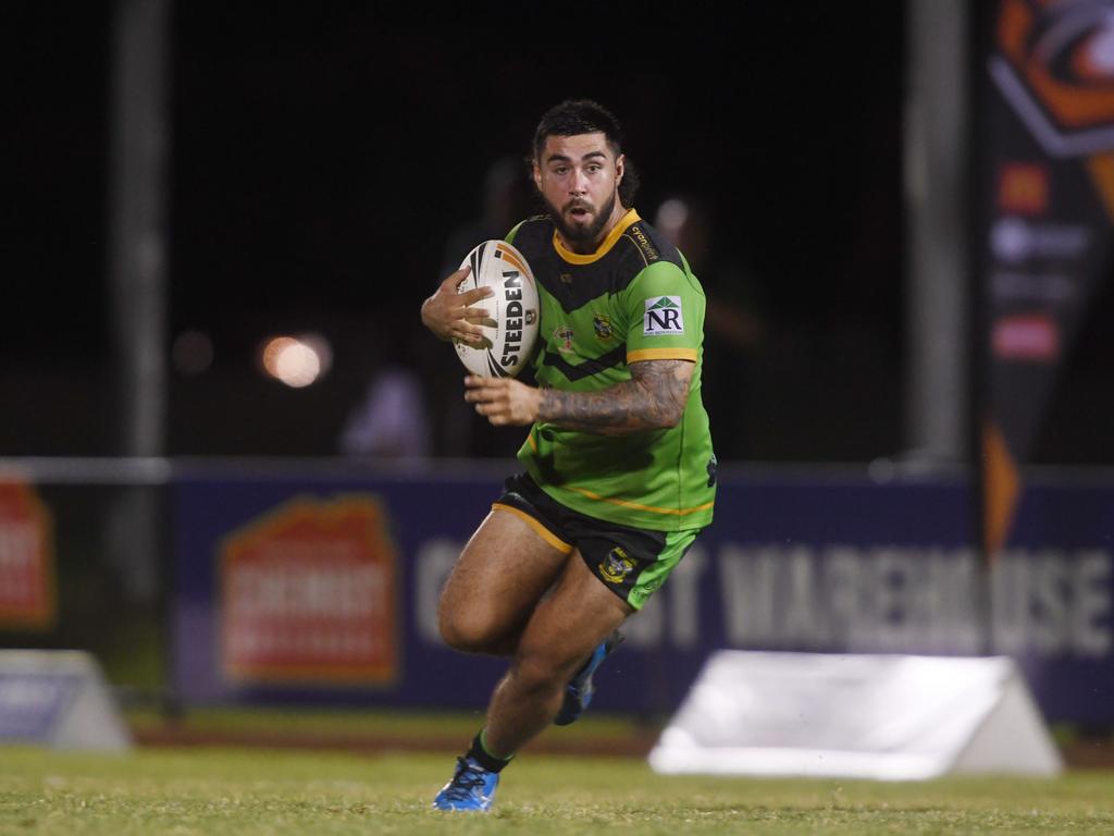 Palmerston Raiders best on ground Jacob Rainger in the NRLNT Grand Final 2022. Picture: (A)manda Parkinson