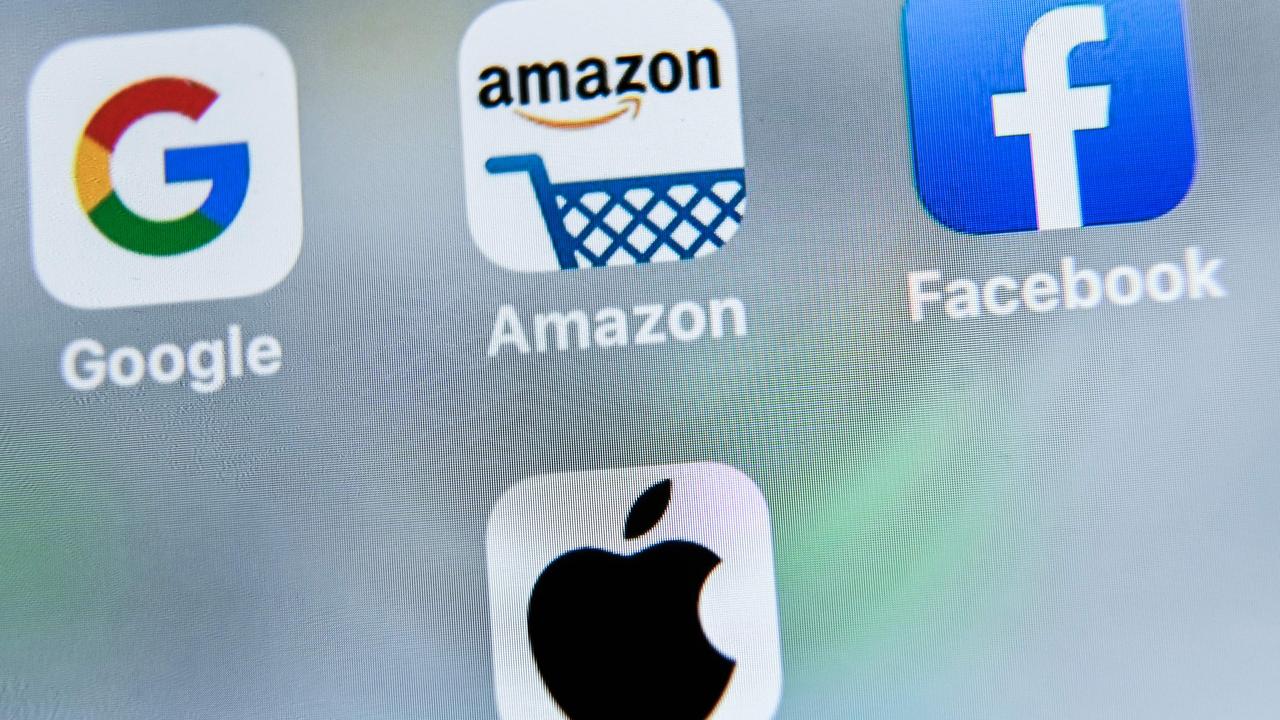 The tech firms were likened to oil barons and railroad tycoons in the scathing report. Picture: Denis Charlet/AFP