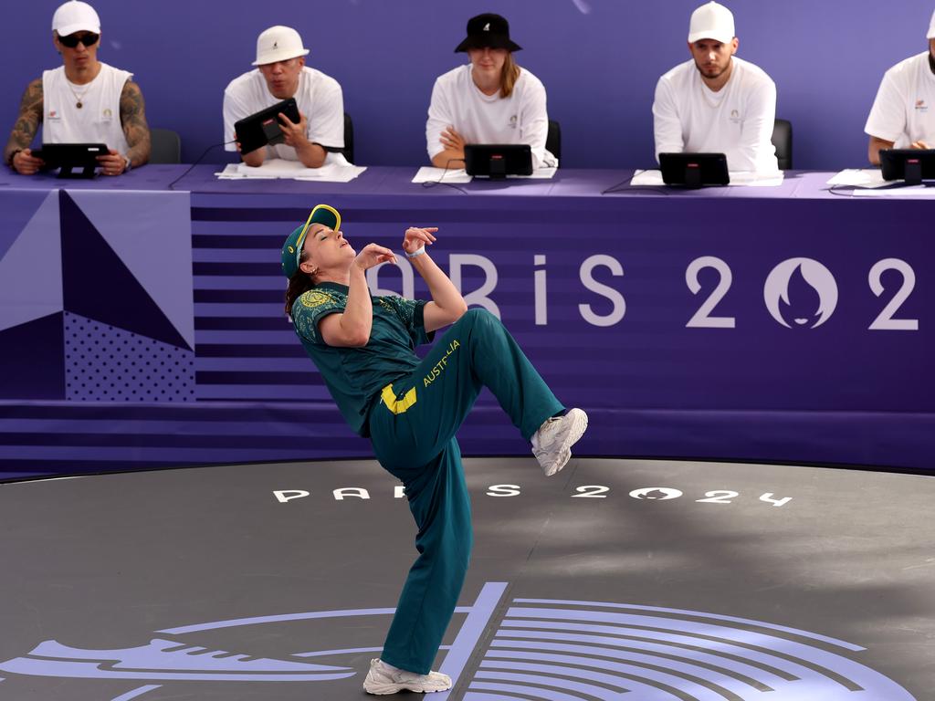 Gunn faced intense scrutiny following her performance at the 2024 Olympics. Picture: Ezra Shaw/Getty Images.