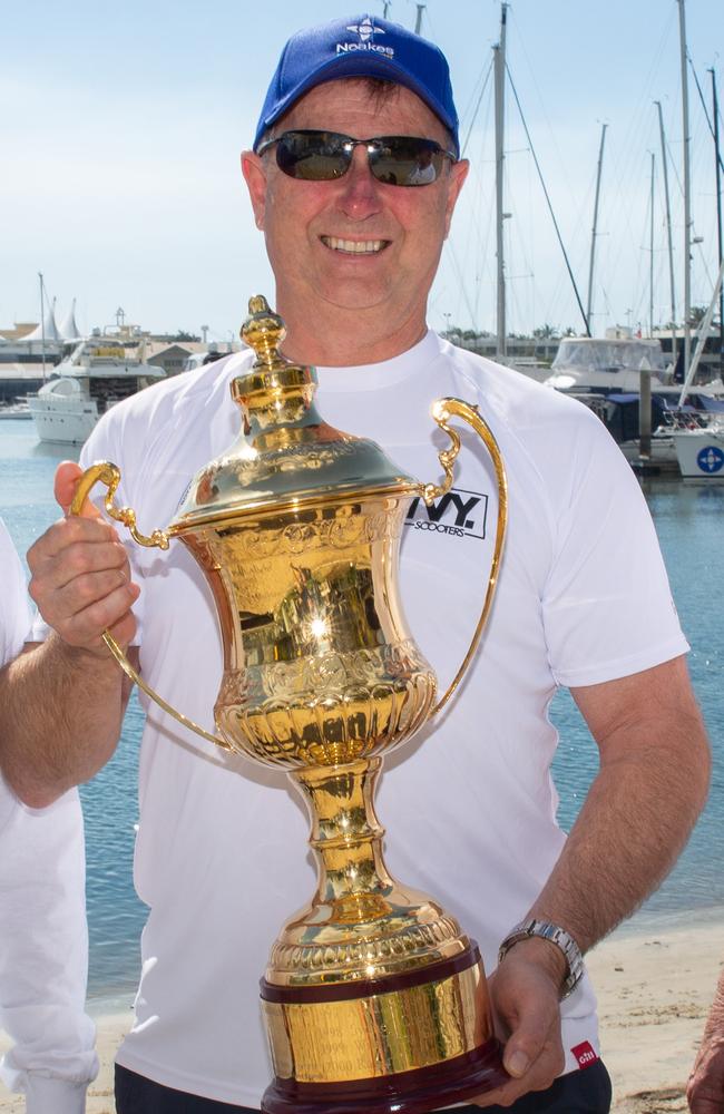 Barry Cuneo, RQYS Commodore, at Southport Yacht Club in 2019.