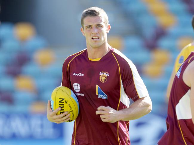 Former Brisbane defender Matt Maguire retired because of concussion. Picture: Mark Cranitch