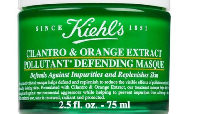 Kiehl’s pollution defence mask is said to replenish skin