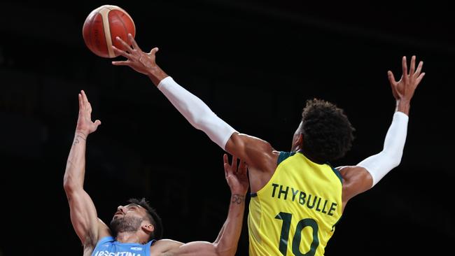 Thybulle is a massive problem defensively, as Argentina found out … Picture: Getty Images