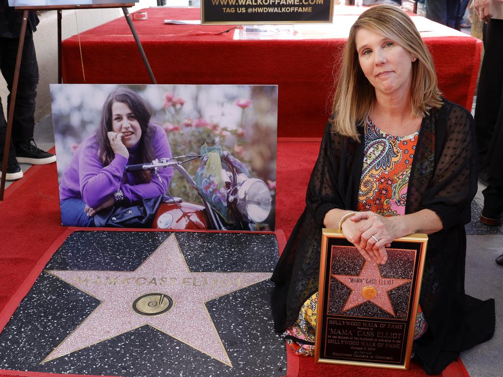 Owen Elliot-Kugell attends the star ceremony for her mum in 2022. Picture: Frazer Harrison/Getty Images