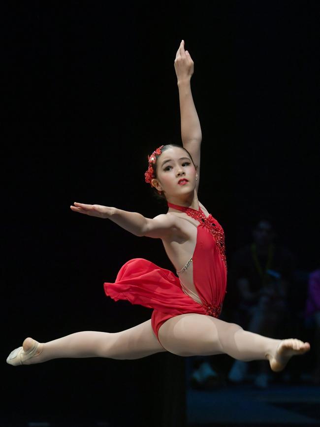 Townsville Eisteddfod. Modern Dance. Age 10. Slow Tempo Solo. Ibuki Joyce. Picture: Evan Morgan