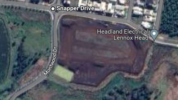 The new site for the Lennox Head Public School on the corner of Montwood and Snapper Drives, Lennox Head.