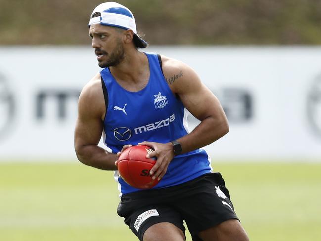 Aaron Hall may not be ready for round 1 after suffering a hamstring injury. Picture: Getty Images