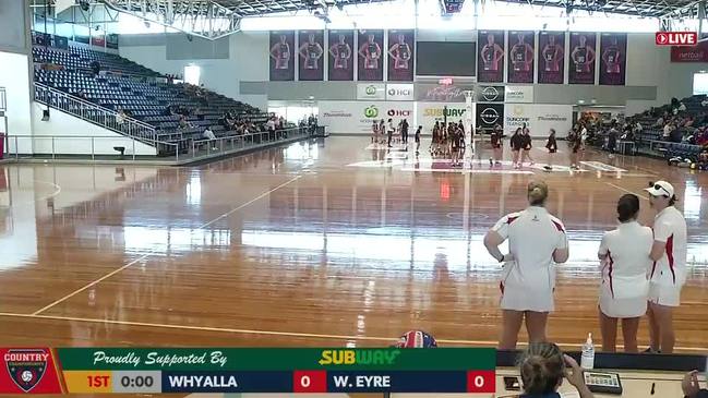 REPLAY: SA Country Netball Championships - Whyalla vs Western Eyre (Seniors A Grade) - Court 2