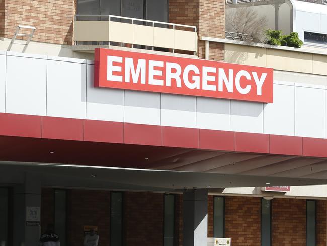 Geelong Emergency department. Picture: Alan Barber