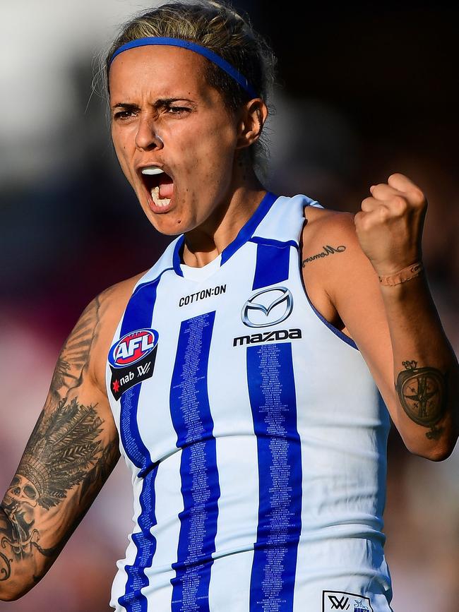 Ex-AFLW player Moana Hope will be providing expert comments for SEN. Picture: Daniel Carson/AFL