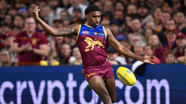 Collingwood should be worried about Lion Keidean Coleman. Picture: Quinn Rooney/Getty Images