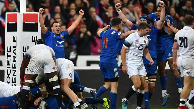 France defeated England in Paris, which sees Ireland claim the Six Nations.