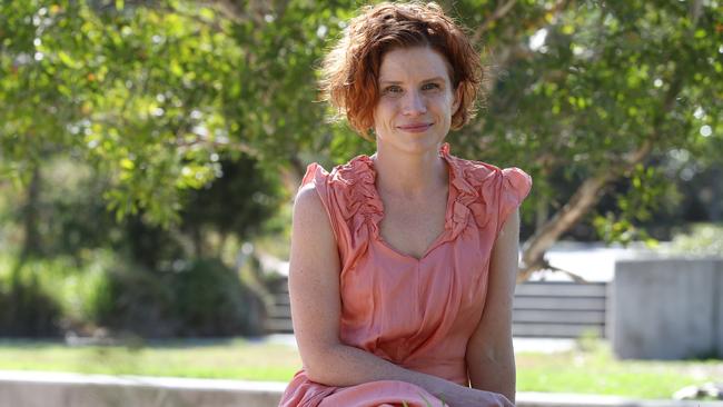 Writer Fiona Wright is living with an eating disorder. Picture: David Swift