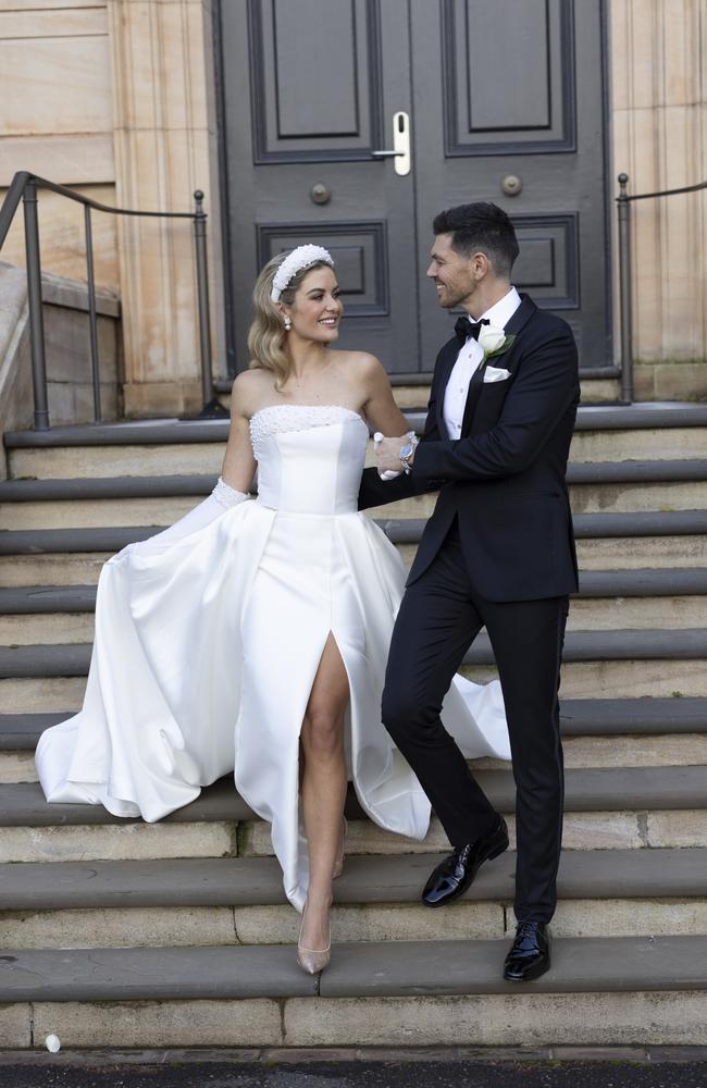 Sophie Tieman and Joseph Bolster wedding. Pictures: Blumental Photography