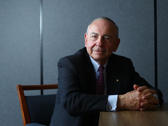 03/10/2017: Former stock  broker and chairman of the ASX, Maurice Newman for story on the 30 year anniversary of the 1987 stock market crash. Photographed in Sydney on Tuesday. Hollie Adams/The Australian