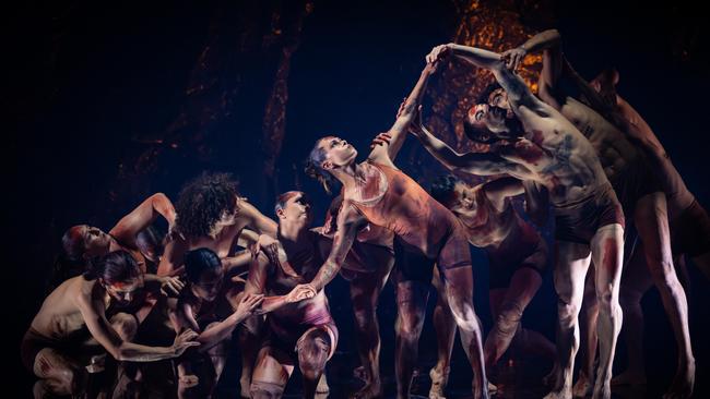 A scene from Horizon, Bangarra Dance Company’s latest production. Picture: Daniel Boud