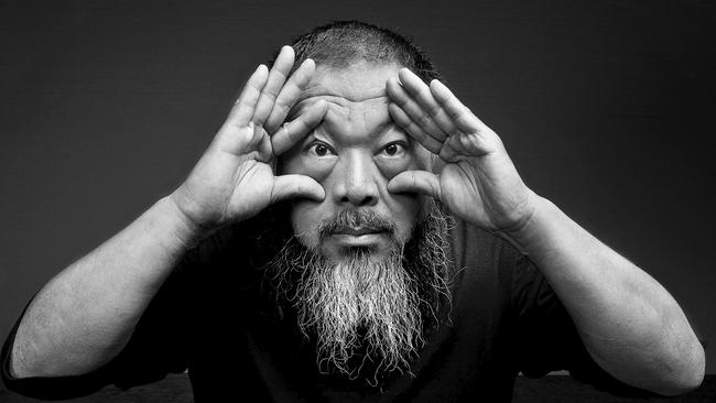 Chinese artist Ai Weiwei whose towering light installation <i>Boomerang</i> will stun visitors to QAG