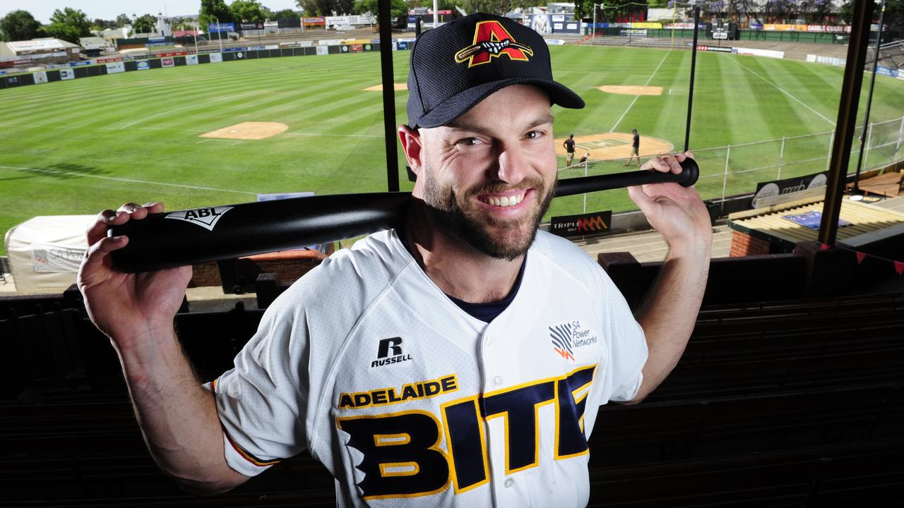 19/11/2014 After sitting out last year, fan favourite Tom Brice has returned to the Parade with Adelaide Bite in spectacular form, leading the league with a .500 batting average after two rounds. Pic Mark Brake