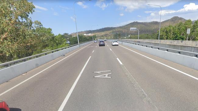 Emergency services are responding after five vehicles crash on the Townsville Ring Road. Picture: Google