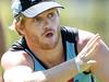 Matt Lucas passes during a NSW Waratahs training session at The Bus Loop Oval,Moore Park.Picture Gregg Porteous