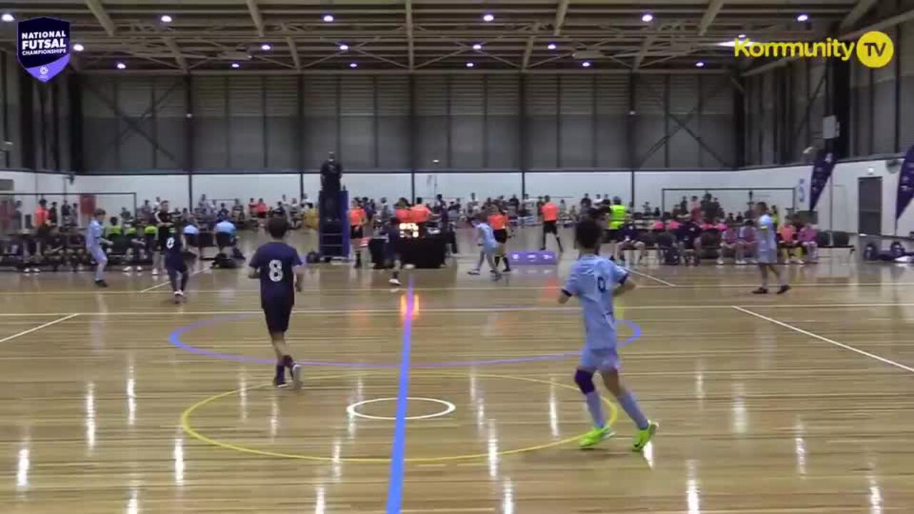 Replay: Football Victoria v Football NSW Thunder (U12 Boys) - 2025 National Futsal Championships Day 1