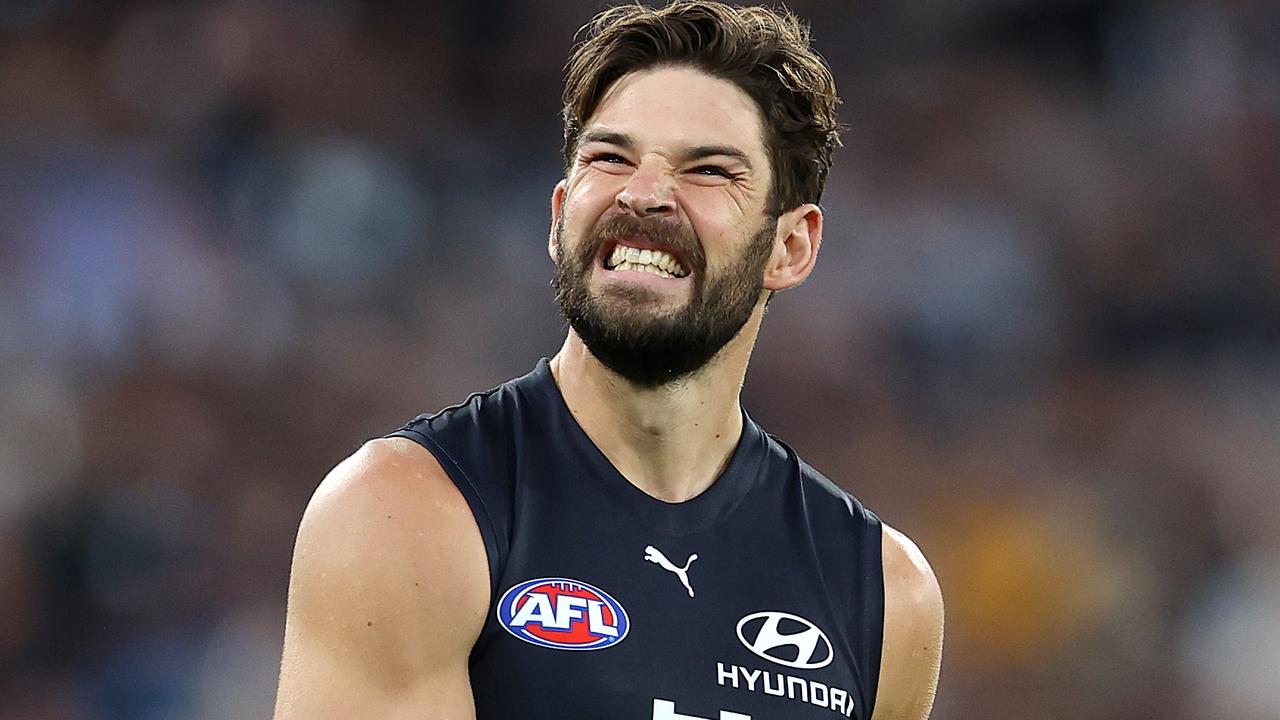 Former Carlton forward Levi Casboult is understood to be the latest AFL player with doubt over the Covid vaccine. Picture: Michael Klein