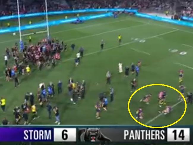 Isaah Yeo's classy act after Penrith victory.