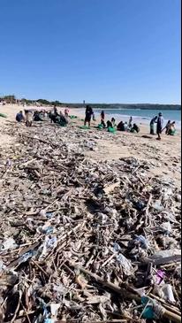 Video exposes big trash problem on Bali beaches