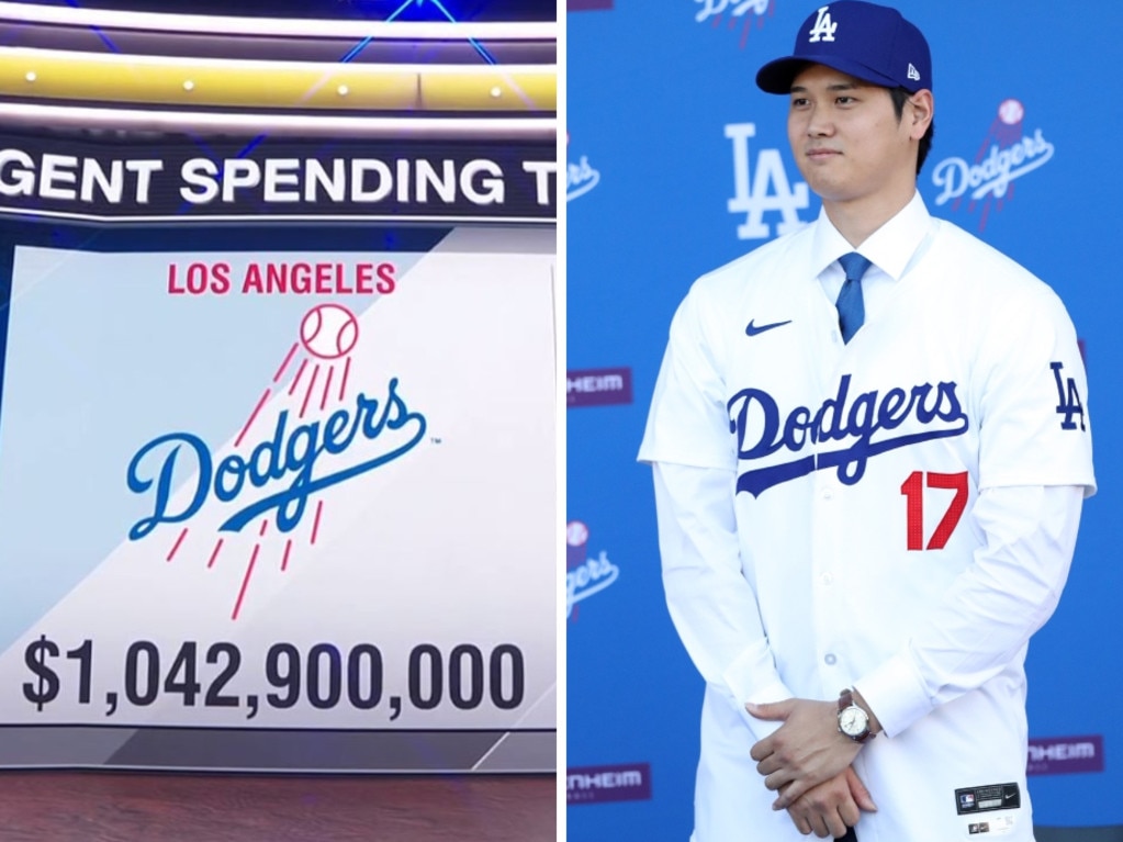 The Dodgers have splashed the cash.