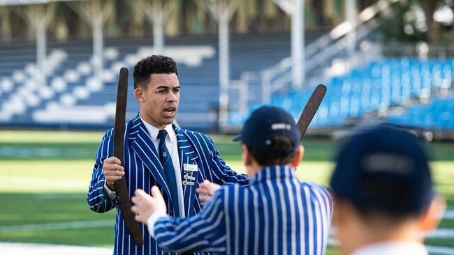 Jangala Bennet is a proud indigenous young man.