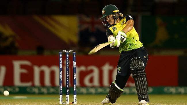 Alyssa Healy had been on fire in Australia’s opening three matches. Picture: Getty