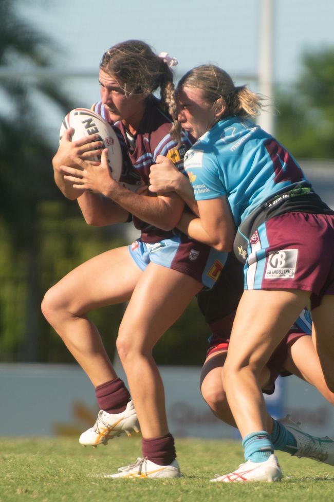 Mackay Cutters vs Central Queensland Capras Harvey Norman U19's Saturday 8 March 2025 Picture:Michaela Harlow