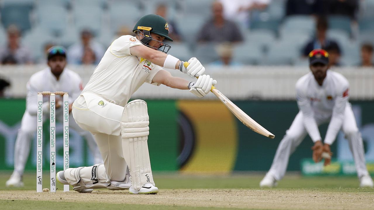 The smile on Australia’s face was swiftly wiped off during a humbling opening nine overs from Sri Lanka’s quicks in the second Test. 