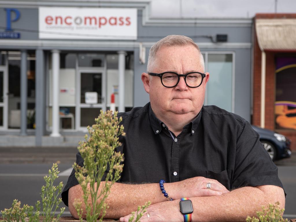 19-01-2023 Mark Butcher was the manager of cafes at Encompass that have closed after going into admistration. Picture: Brad Fleet