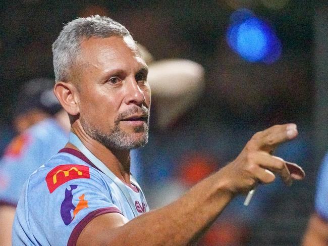 CQ Capras' head coach Lionel Harbin. Photo: Luke Fletcher