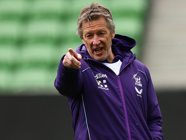 Storm coach Craig Bellamy has built a close connection with Tasmania JackJumpers coach Scott Roth. Photo: Graham Denholm/Getty Images.