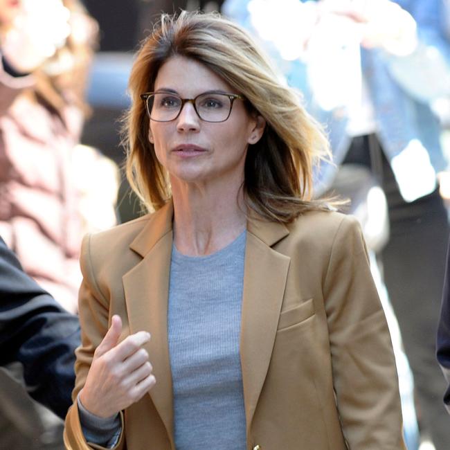 Olivia’s mother Lori Loughlin is now serving jail time. Picture: Joseph Prezioso / AFP