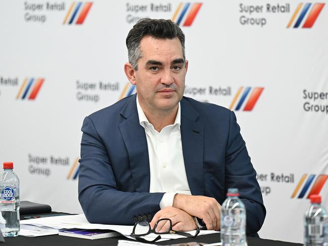 Anthony Heraghty at the company’s 2024 annual general meeting. Picture: Lyndon Mechielsen