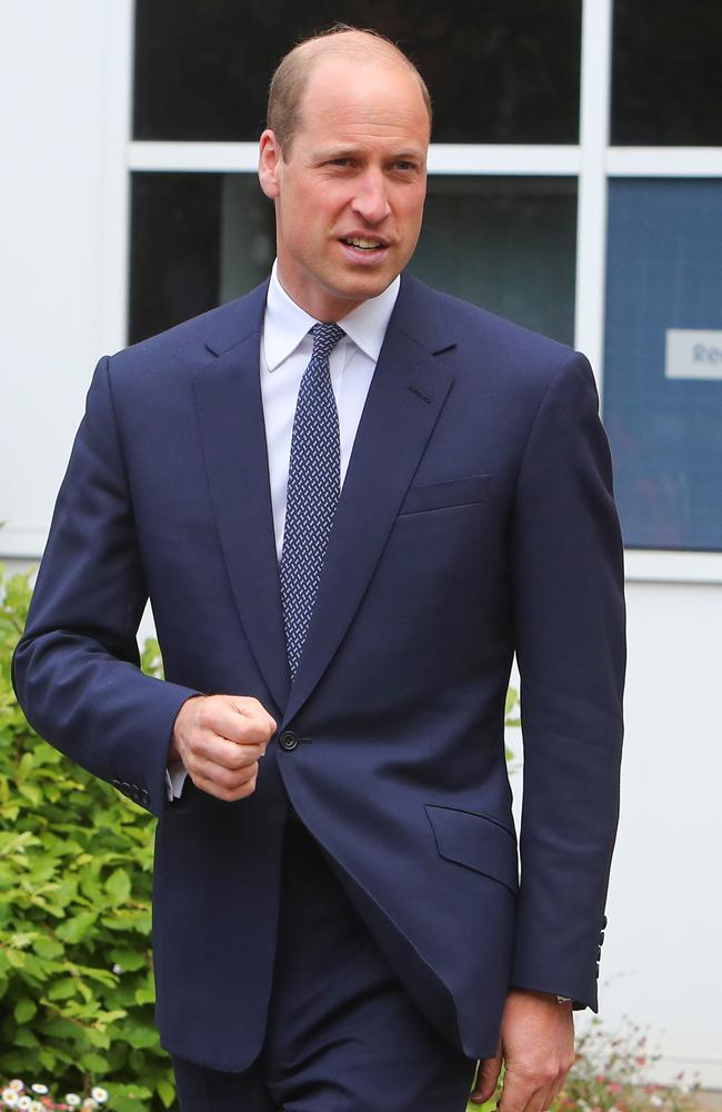 William – pictured here on a separate engagement in Cardiff this week – made a low-key visit to M16 on Thursday. Picture: Geoff Caddick – WPA Pool/Getty Images